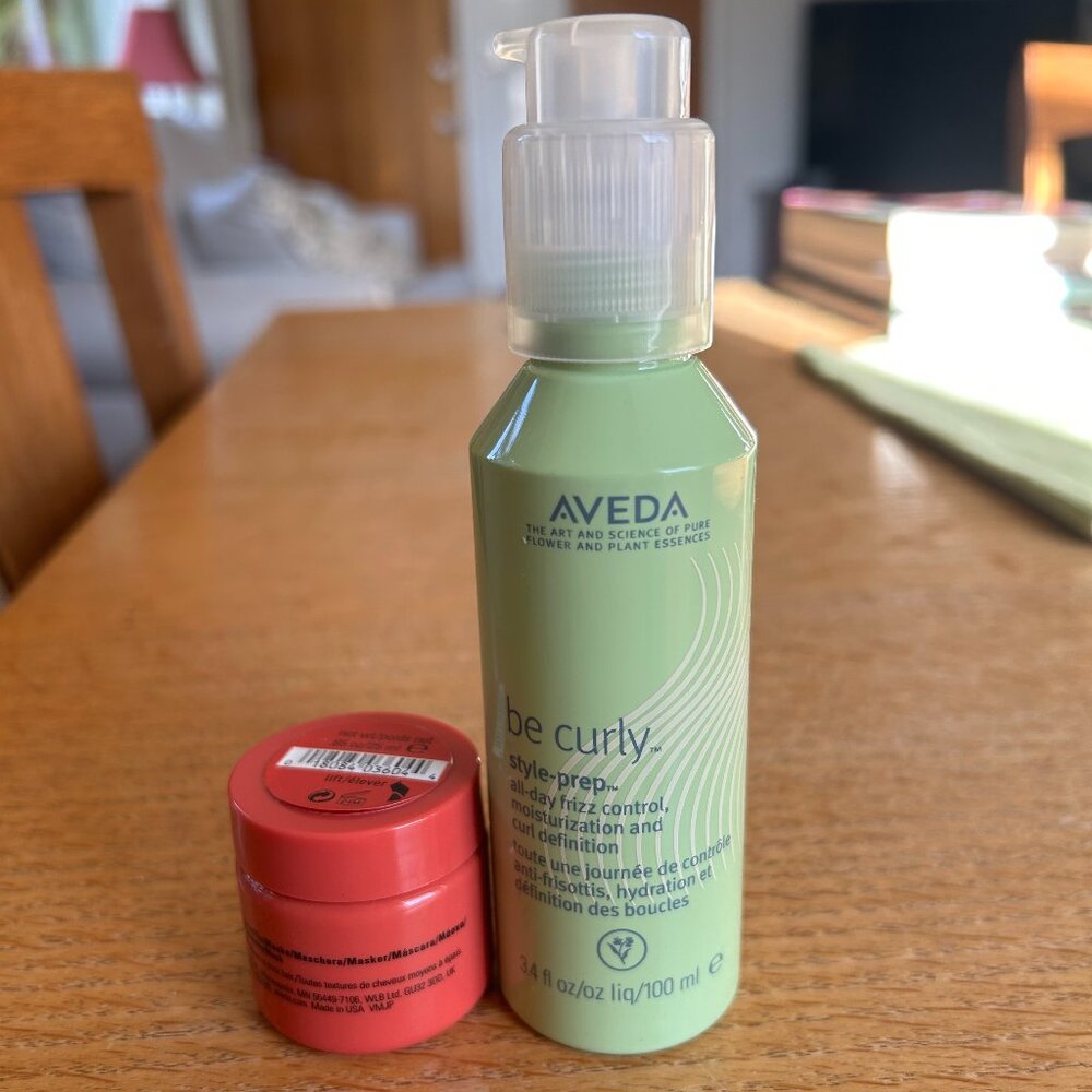 Aveda Be Curly Style-Prep PLUS Aveda Nurtriplenish Treatment Masque